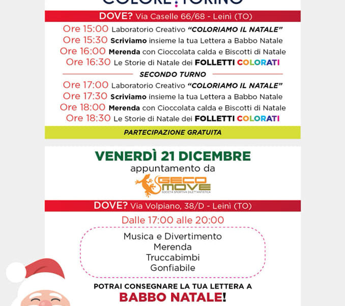 Festa di Natale con i Folletti Colorati